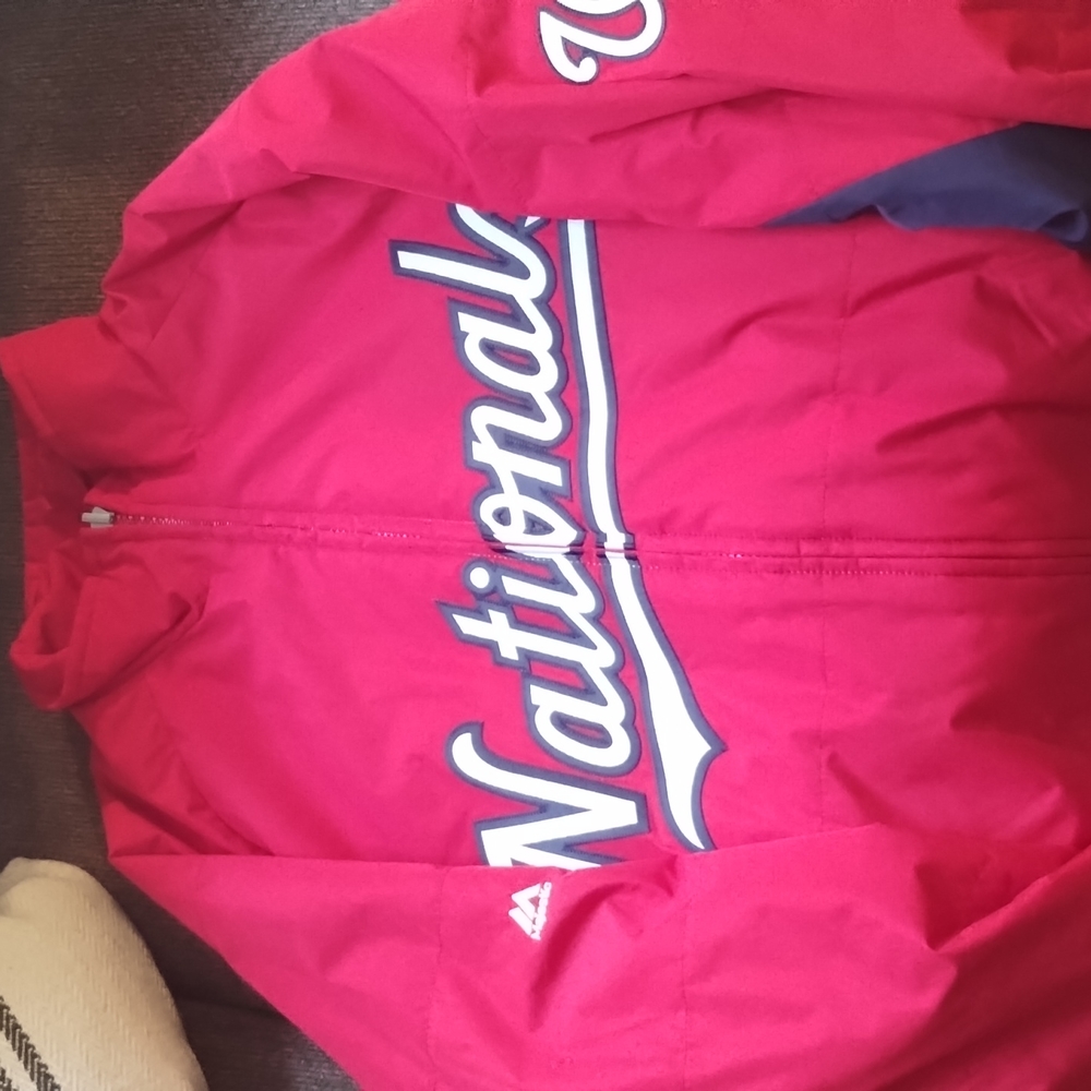 Majestic Nationals warmup jacket